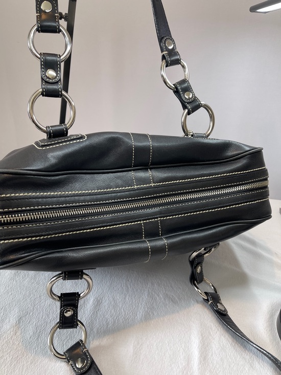 Coach M0693-10581 SoHo Vintage Large Leather Hobo Bag shoulder - Picture 9 of 17